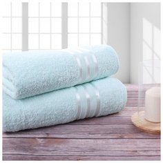 Доми Полотенце банное Harmonika Цвет: Ментоловый 70х130 см - 2 шт Dome