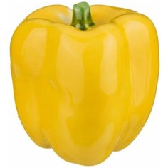 Статуэтка Ceramiche darte Orgia Желтый перец, 9 см желтый