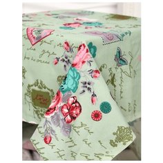 Скатерть Parizh Цвет: Мятный (150х180 см) Текстильная лавка