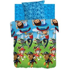Детское Постельное белье Щенячий Патруль. Райдер и щенки (143х215 см) Непоседа