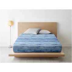 Простыня Ночь Нежна Агат осн. 9055-1 Поплин 2 сп. 215х175 полоса новая