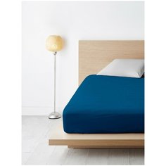 Ночь Нежна Простыня на резинке Jane Цвет: Синий br09821 (180х200)