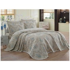 HOBBY HOME COLLECTION Покрывало Benjamina Цвет: Бирюзовый br11825 (260х260 см)
