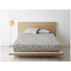 Nnj626843 Простыня Negniy Siluet Цвет: Серый br09759 (147х215) Ночь Нежна