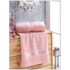 AMBIANCE Полотенце Brent Цвет: Пудра br20378 (70х140 см)