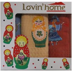 LOVIN HOME Кухонное полотенце Matreshka br20468 (50х70 см - 6 шт)