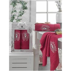 Oran Merzuka Полотенце Boss Цвет: Бордовый br18976 (50х80 см,70х130 см)