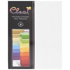 Cleo Простыня на резинке Chelsey Цвет: Белый br20922 (120х200 см)