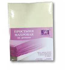AlViTek Простыня на резинке Lindsey Цвет: Молочный br20695 (180х200 см) АльВиТек