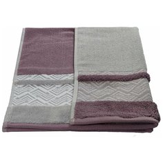 HOBBY HOME COLLECTION Полотенце Nazende Цвет: Светло-Бордовый br19706 (70х140 см)