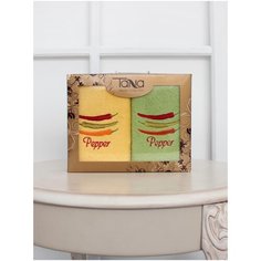 Tana Home Collection Кухонное полотенце Кухня Цвет: Желто-Зеленый (40х60 см - 2 шт) br42322
