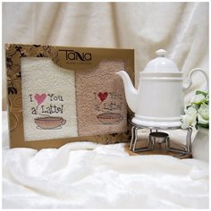 Tana Home Collection Кухонное полотенце Кухня Цвет: Бежево-Молочный (40х60 см - 2 шт) br42320