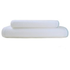 HAMAM Полотенце Qashmare Contrast Цвет: Белый, Бирюзовый (50х100 см) br40151