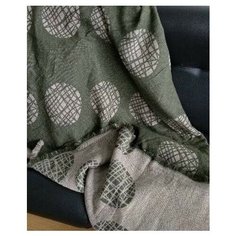 Antonio Salgado Покрывало Jody Цвет: Бежевый-Зеленый (140х200 см) br43170