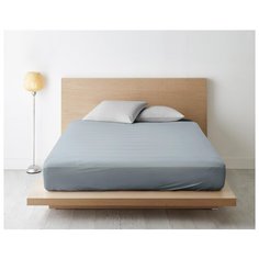 Ночь Нежна Простыня на резинке Ночь Нежна цвет: серый br50109 (200х200)