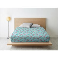 Ночь Нежна Простыня на резинке Lili Marlen Цвет: Голубой br50362 (200х240)