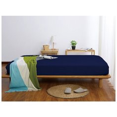 Mioletto Простыня на резинке Bora Цвет: Тёмно-Синий br50139 (140х200)