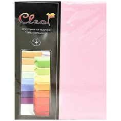 Cleo Простыня на резинке Gabriella Цвет: Светло-Розовый br55375 (140х200 см)