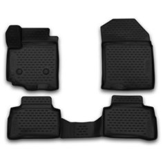 Коврики 3D в салон SUZUKI Vitara, 2015->, кроссовер, 4 шт. (полиуретан) Element