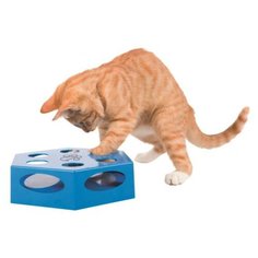 Игрушки для кошек Trixie "Turning Feather", 22 см, синий