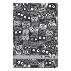 Тетрадь евро А5 40 л. BRUNO VISCONTI сшивка, клетка, Soft Touch, бежевая бумага 70 г/м2, "OWLES", 7-40-001/55