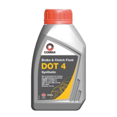 Тормозная жидкость Comma DOT4 (BF4500M) 0.5 л