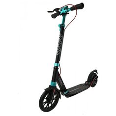 Городской самокат Scooter MS-108 City Scooter Disk Brake, бирюзовый/черный