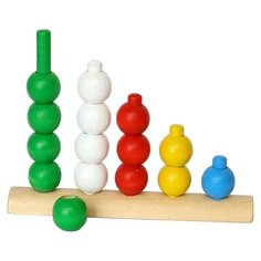 Пирамидка-сортер КЛИМО Счетные шары