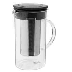 Заварочный чайник Dosh i Home Grus 1.6L с ситечком Black 500109