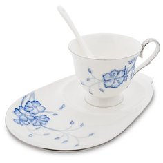 JS-35 Чайная пара Голубая бабочка (Pavone)