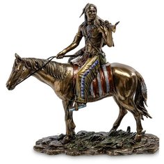 WS-440 Статуэтка Индеец на коне Veronese