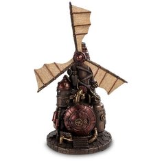 WS-291 Статуэтка в стиле Стимпанк Ветряная мельница Veronese