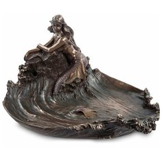 WS-483/ 1 Статуэтка Русалка на скале Veronese