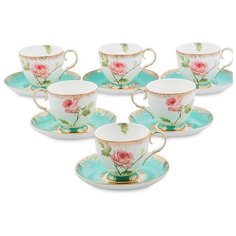 JK- 67 Чайный набор на 6 перс. Роза (Milano Rose Pavone)