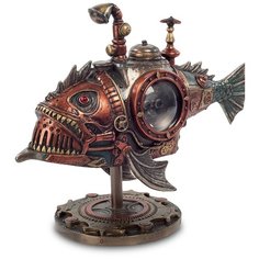 WS-191 Статуэтка в стиле Стимпанк Рыба Veronese