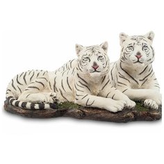 WS-703 Статуэтка Белые тигры Veronese