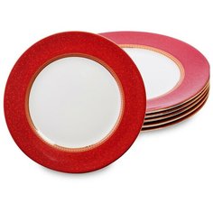 JK-240 Набор из 6 тарелок Элегантность (Eleganza Pavone)