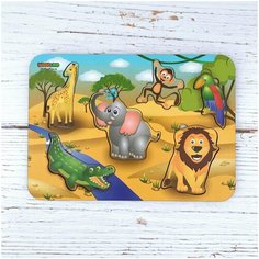 Деревянный вкладыш "Африка" Woodland