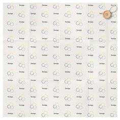 Обертка для сэндвича Smidge многоразовая Honeycomb 35х35 см, пчелиный воск (SMID83H)