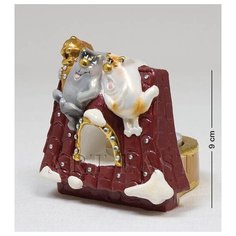 Подсвечник гипсовый Коты на крыше эк. 15838 113-15838 Art East