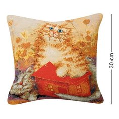 Подушка гобеленовая В домике 30х30 ANG-807/1 113-503868 Artangels