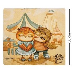 Наволочка гобеленовая Яркие чувства 30х30 SZ-550 113-504607 Sunpreeze