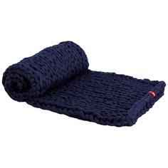 Плед eevi Nap, 102 х 183 см, navy blue