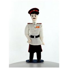 Кукла коллекционная фарфоровая Донской казак Потешный промысел
