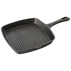 Сковорода гриль из чугуна, размер 24х24 см Kilux