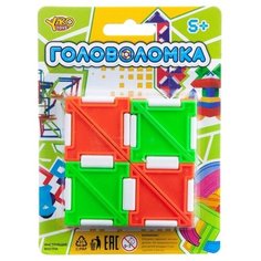 Головоломка Гратвест пластиковая, Змейка-треугольники, 10,8*14,8 см (Н80778)