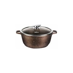 Кастрюля LARA LR02-203 Rio Choco мрамор