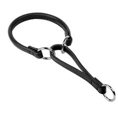 Ошейник-удавка waudog soft (ширина 6мм, длина 30см) чёрный