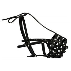 Намордник твердый collar (мастино, бульмастиф, ротвейлер большой) чёрный