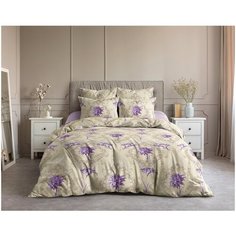 Ночь Нежна Пододеяльник Лунный свет цвет: фиолетовый br55453 (175х215 см)